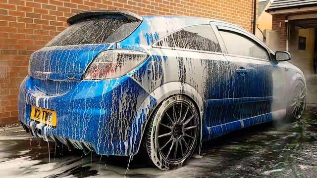 Maintenance wash on my Astra VXR (Arden Blue) смотреть онлайн