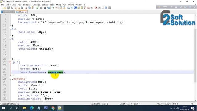 CSS Text Formatting [CSS Bangla tutorial full for beginners part 7] смотреть онлайн