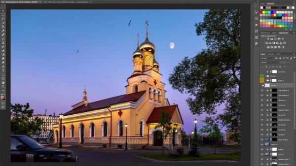 Ретушь архитектуры (Architecture retouching)