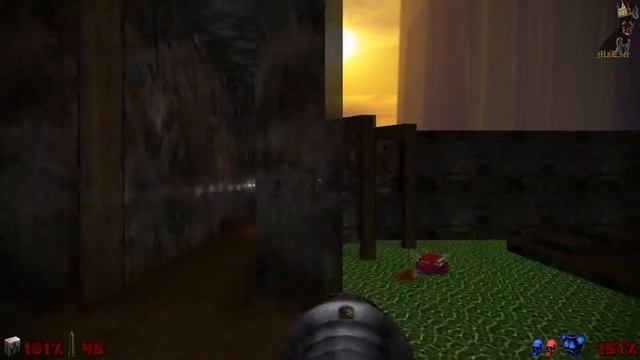Final Doom Plutonia (jDoom) 100% walkthrough - Level 16 The Omen (all secrets) смотреть онлайн