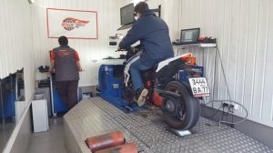 Honda CB1000RA настройка на стенде