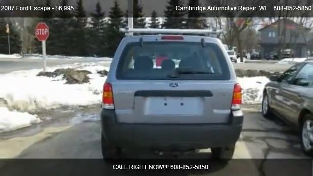 2007 Ford Escape XLS 4WD Manual - for sale in Cambridge, WI 53523 смотреть онлайн