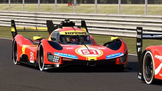 Ferrari 499P - Battle With Kevin Estre (Mod AI OK !) Assetto Corsa смотреть онлайн