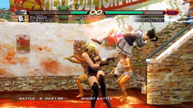 Nina Death by Degrees Costume | Tekken 6 | Ultra Hard | PS3 | 4K 60 FP смотреть онлайн