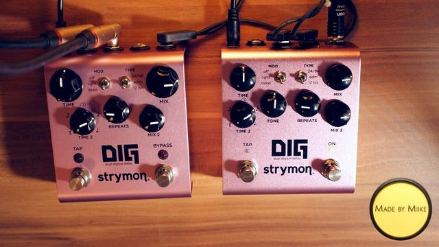 Tone Comparison: STRYMON DIG V1 vs. V2 (Surprising results!) смотреть онлайн