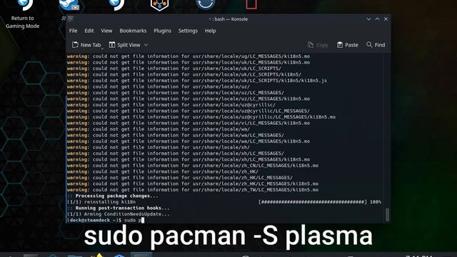 Русский язык на Steam Deck в Режиме рабочего стола (да да, полностью!) смотреть онлайн