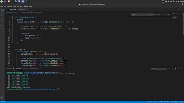 Decorators TypeScript: Coding a Cache Decorator | Aspect Oriented Programming | Ultra fast code смотреть онлайн