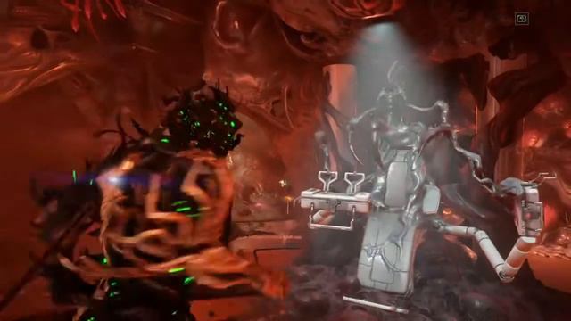 Nidus's reaction to the Helminth room in Warframe смотреть онлайн