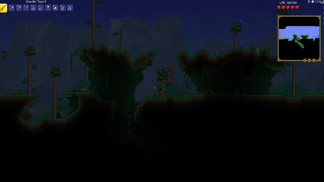 EXPLORING BIOMES! - The Terraria Quest: Episode #4 смотреть онлайн