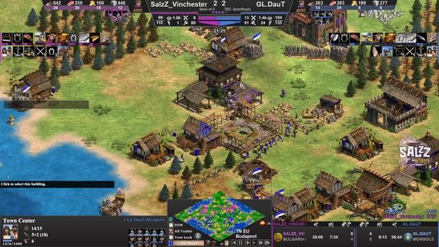 РЕШАЮЩАЯ ТУРНИРНАЯ ИГРА ПРОТИВ ЛЕГЕНДЫ | Vinch vs DauT смотреть онлайн