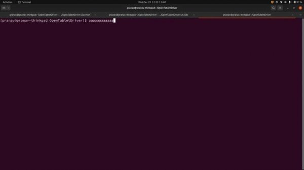 OpenTabletDriver: Graphics Tablet Config in Wayland! (XP-Pen Deco 01 v2 Linux Config)