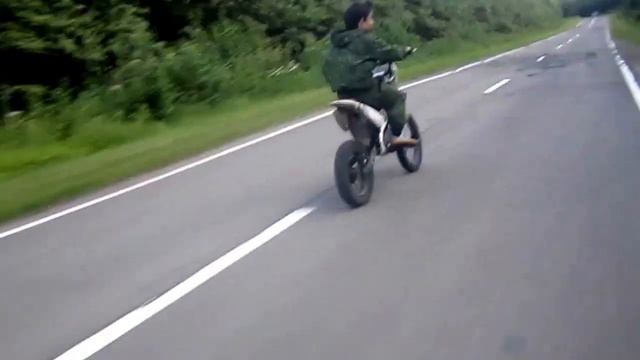 Стант на Kayo 125