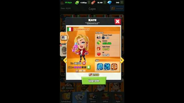 Idle Mafia -Tycoon Manager! How To Evolution Capo To 4 Stars смотреть онлайн
