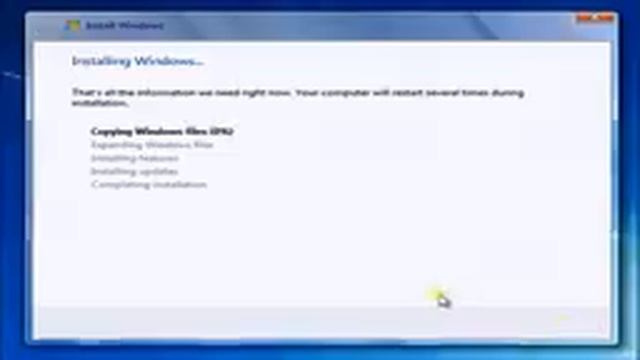 5 menit Cara instal windows 7 pada komputer dan laptop смотреть онлайн