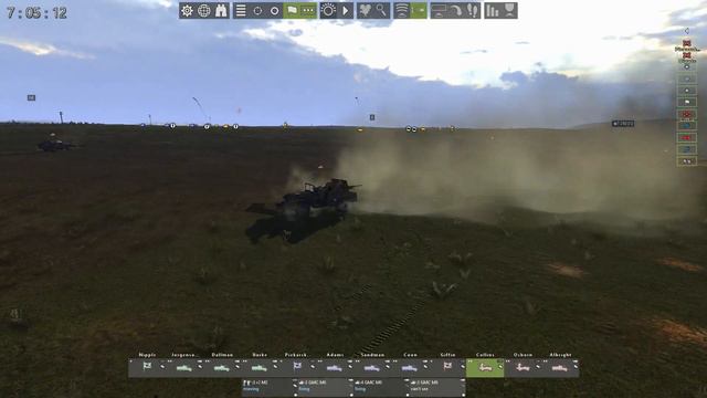WW2 CINEMATIC BATTLE: AMERICAN MOBILE ARTILLERY OBLITERATES GERMAN TANKS смотреть онлайн