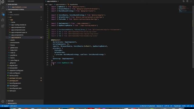 How to use Font Awesome in your Ionic 5 App - Tutorial смотреть онлайн