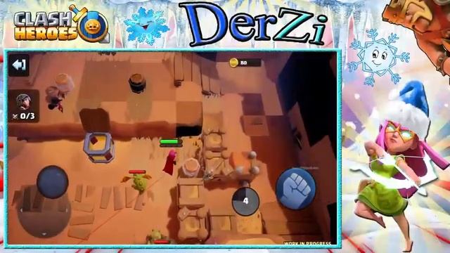 Лучница в Clash Heroes! Полный обзор и геймплей Лучницы в Clash Heroes! смотреть онлайн