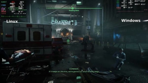 Gaming on Linux EP#118: Robocop Rogue City | Linux vs Windows | 3700X 6600XT