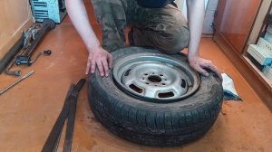 1 домашний шиномонтаж в квартире ,инструкция по разборке колеса