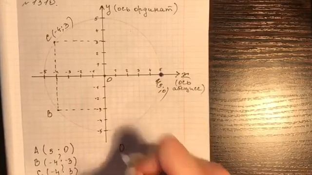 Координатная прямая. Координаты. #1310. 6 класс. Математика смотреть онлайн