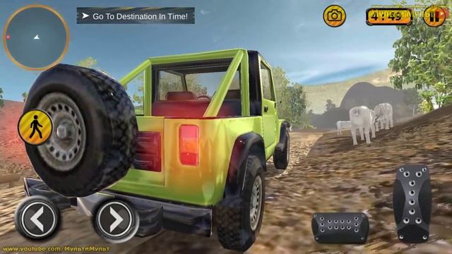 Offroad Jeep Prado Driving - Car Stunt SUV 4x4 Car Stunts - Best Android Gameplay смотреть онлайн
