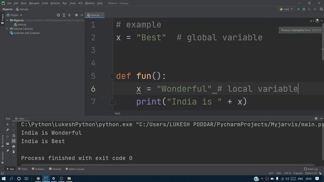 Global Variables In Python | Local Variable And Global Variable | Python Tutorial | Python Variabl смотреть онлайн