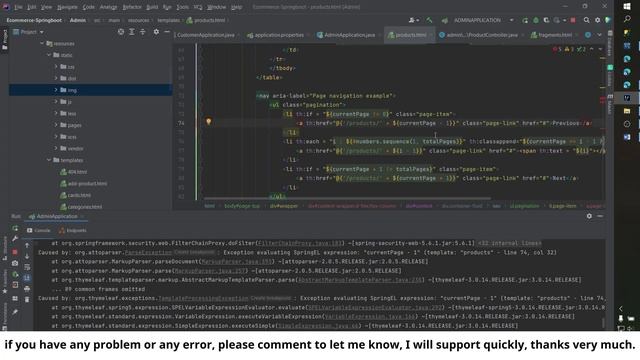 Rebuild Database, Fix Bug, Rebuild Product | Part 12 | Self-Code | Ecommerce Spring Boot Project смотреть онлайн