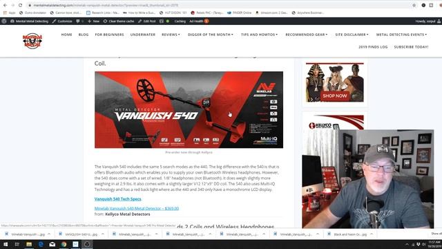 Metal Detector Review: Minelab Vanquish Comparison смотреть онлайн