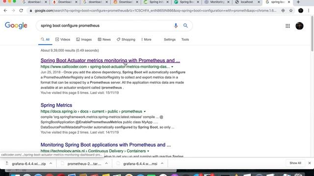spring boot api with prometheus and grafana in hindi смотреть онлайн