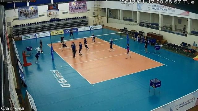 Тренировки Вк Сахалин перед матчем с Красноярским Енисеем смотреть онлайн