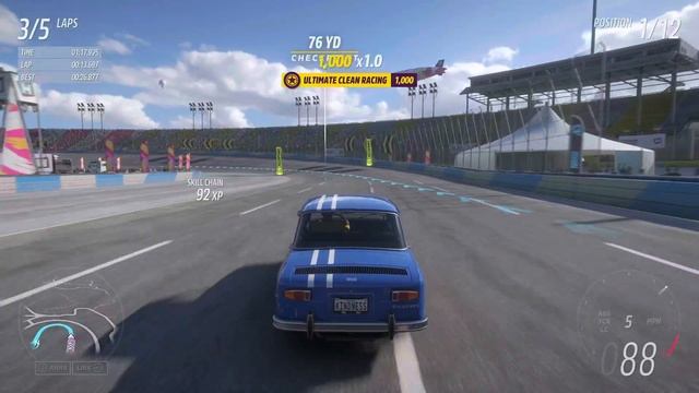 Forza Horizon 5 - Horizon Oval Circuit with Renault 8 смотреть онлайн