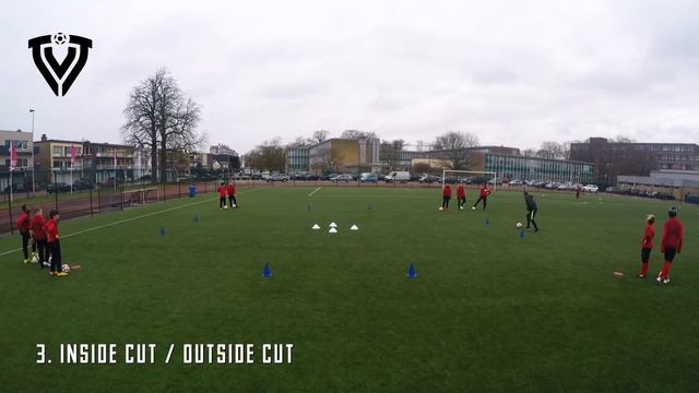 TECHNICAL FOOTBALL TRAINING | U9 - U10 - U11 - U12 - U13 - U14 | SOCCER EXERCISES | Thomas Vlaminck смотреть онлайн