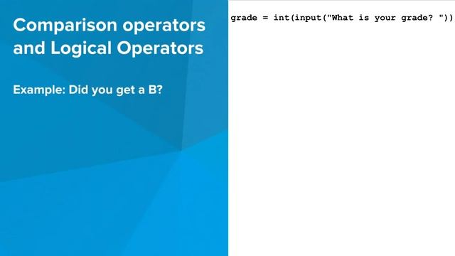 Comparison Operators - CSP Python смотреть онлайн