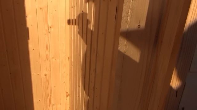 Туалетная кабина, с отделкой ( технология бытовки ) смотреть онлайн