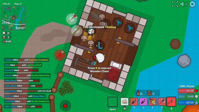 Thelast.io | New Cannon and Spear Update! смотреть онлайн