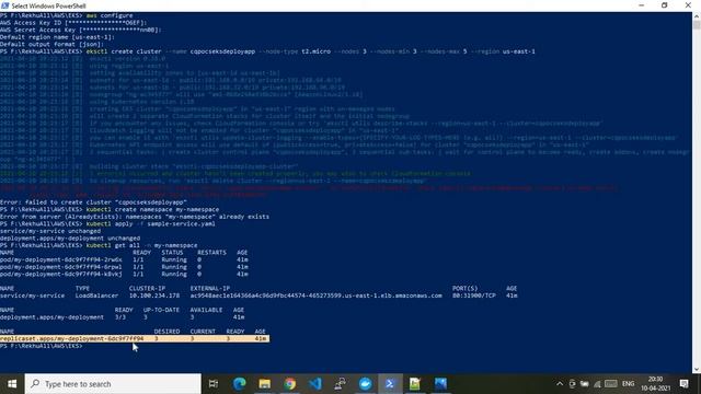 Kubernetes Application Deployment on AWS EKS cluster with Kubectl смотреть онлайн