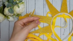 самый необычный заказ ? ободок солнышко