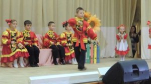 Выступление ансамбля ложкарей "Калиночка". Детский сад "Калинка".