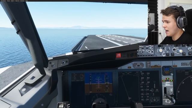 Huge Aircraft Carrier Landings In MSFS2020 - CRAZY смотреть онлайн
