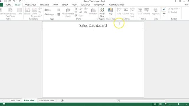 Sales Dashboard in Power View in Excel 2013 смотреть онлайн