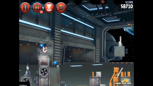 Angry Birds Star Wars 2 Level P1-10 Naboo Invasion 3 star Walkthrough смотреть онлайн