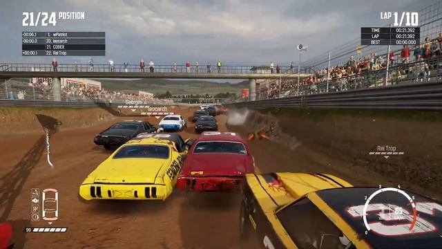 [Wreckfest] - Crashed #10 смотреть онлайн