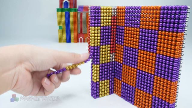 DIY - How To Build Notre Dame Cathedral in Paris From Magnetic Balls (Satisfying ASMR) | MW Series смотреть онлайн