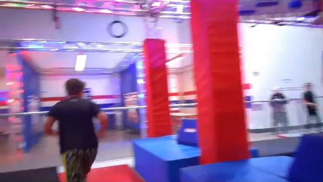 Amazing Day at the ninja gym (Ryan Stratis footage!) смотреть онлайн