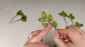 Цветы из бисера. Бисероплетение. 2 часть. Радужная роза. Мастер класс. Пошаговый МК для начинающих.