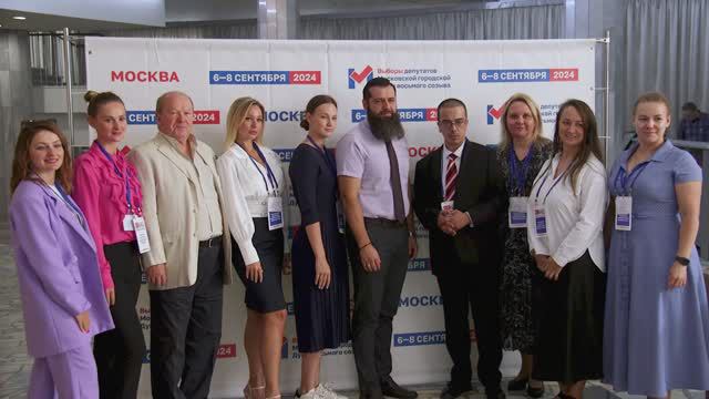 Выборы в Мосгордуму — 2024 в РЭУ им. Г.В. Плеханова смотреть онлайн