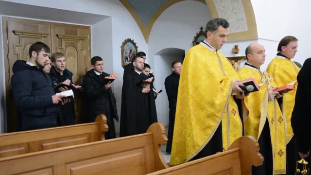 Вечірня з Литією (16 12 2017) смотреть онлайн
