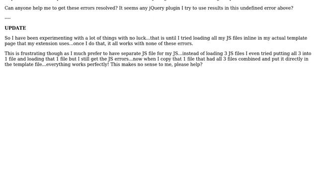 Magento: Uncaught TypeError: undefined is not a function when using a jQuery plugin in Magento смотреть онлайн