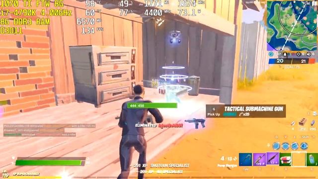 Overheating (100°C) CPU I7-4790K | Broken Corsair AIO CPU Cooler? | Fortnite Gameplay On 1070 Ti FT