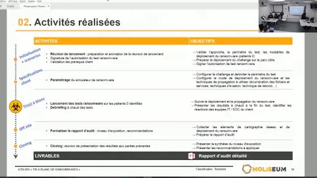 Tir à Blanc De Ransomwares - Renaud LIFCHITZ @Holiseum - Cyberday2021